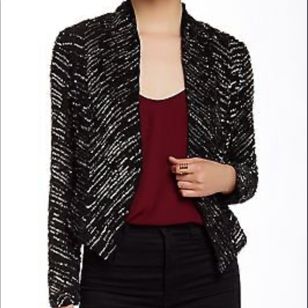 Haute Hippie sequin cardigan